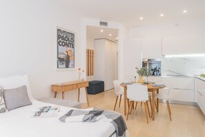Apartment (1 Bedroom) | Living area