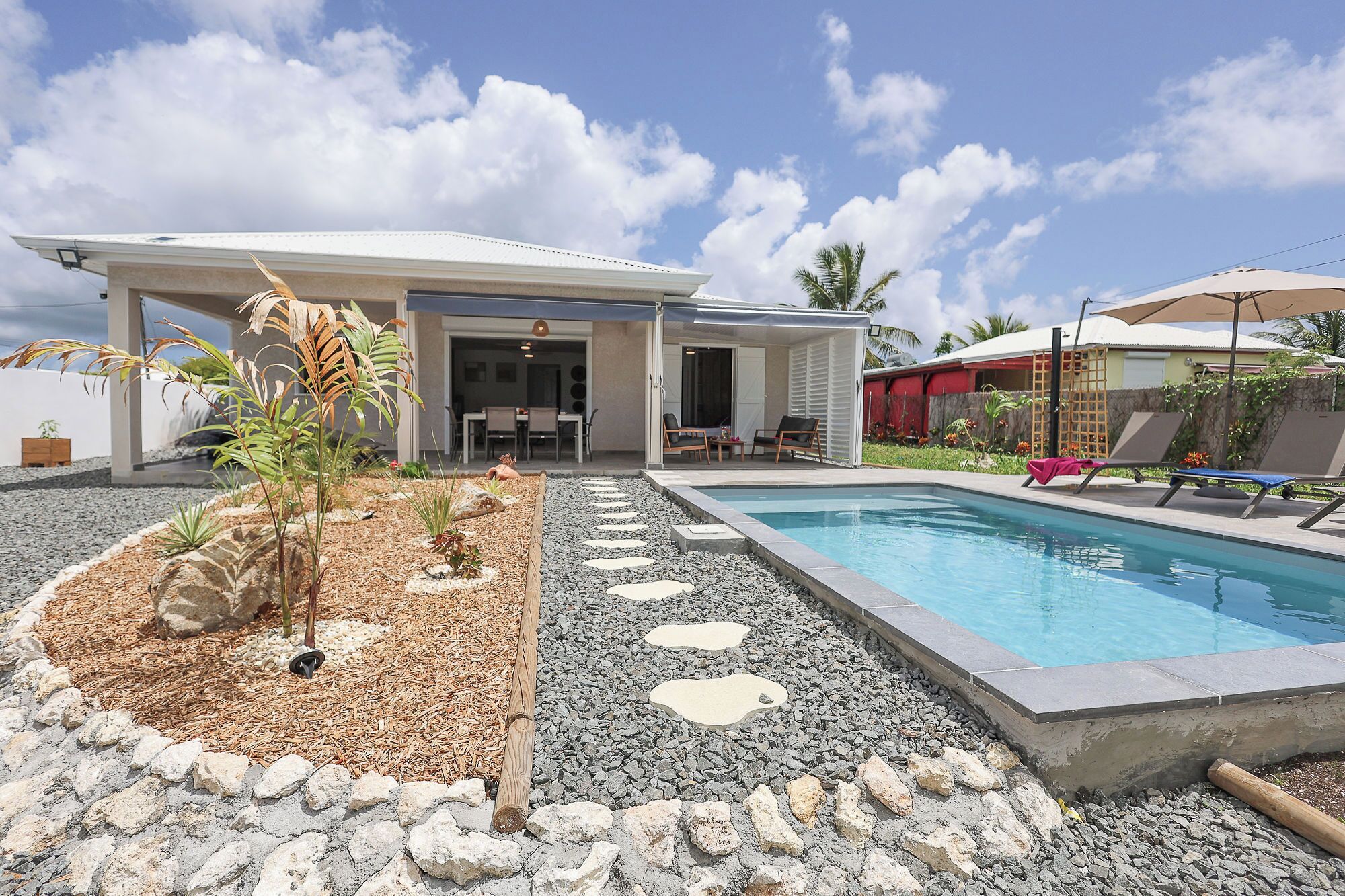 Alberca al aire libre 