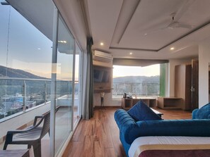Luxury Room, Balcony, Mountain View | Desk, laptop workspace, iron/ironing board, free WiFi
