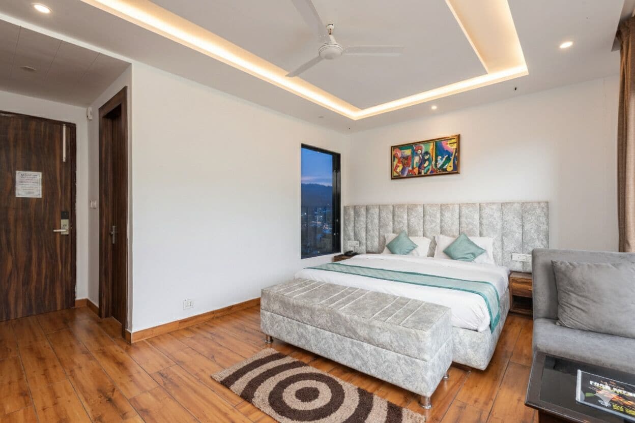 Premium Room, Balcony, Mountain View | Desk, laptop workspace, iron/ironing board, free WiFi