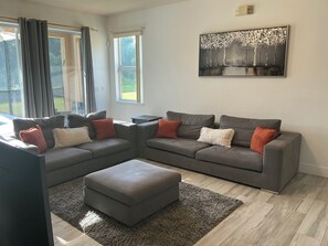 Smart TV, video games, table football, books