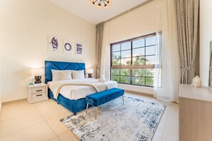 5 bedrooms, in-room safe, iron/ironing board, free WiFi