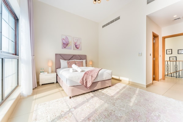 5 bedrooms, in-room safe, iron/ironing board, free WiFi