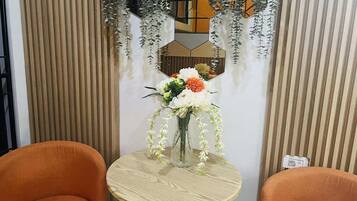 Sala de estar en el lobby
