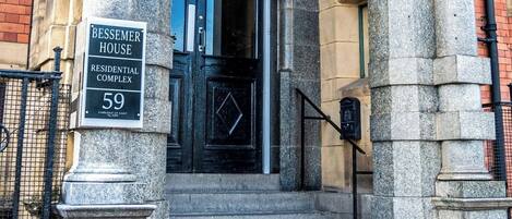 Details aan de buitenkant