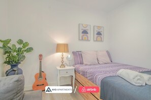 1 bedroom, iron/ironing board, free WiFi, bed sheets