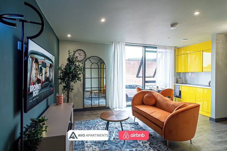 Cosy Designer Studio Apartment Apt 4 - Sheffield