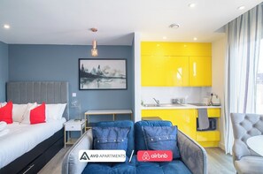 1 室のベッドルーム、WiFi