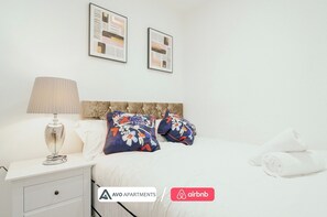 1 bedroom, iron/ironing board, travel cot, WiFi