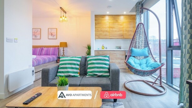 TV - Eclectic Studio in Central Sheffield – APT 3 (Sheffield)