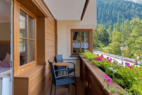 Appartement 'Top 1' avec vue sur la montagne, balcon et Wi-Fi