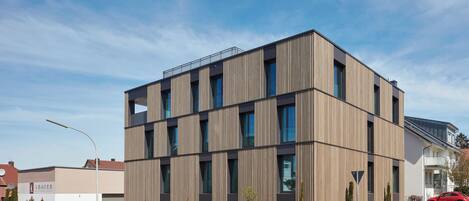 Façade de l’hébergement