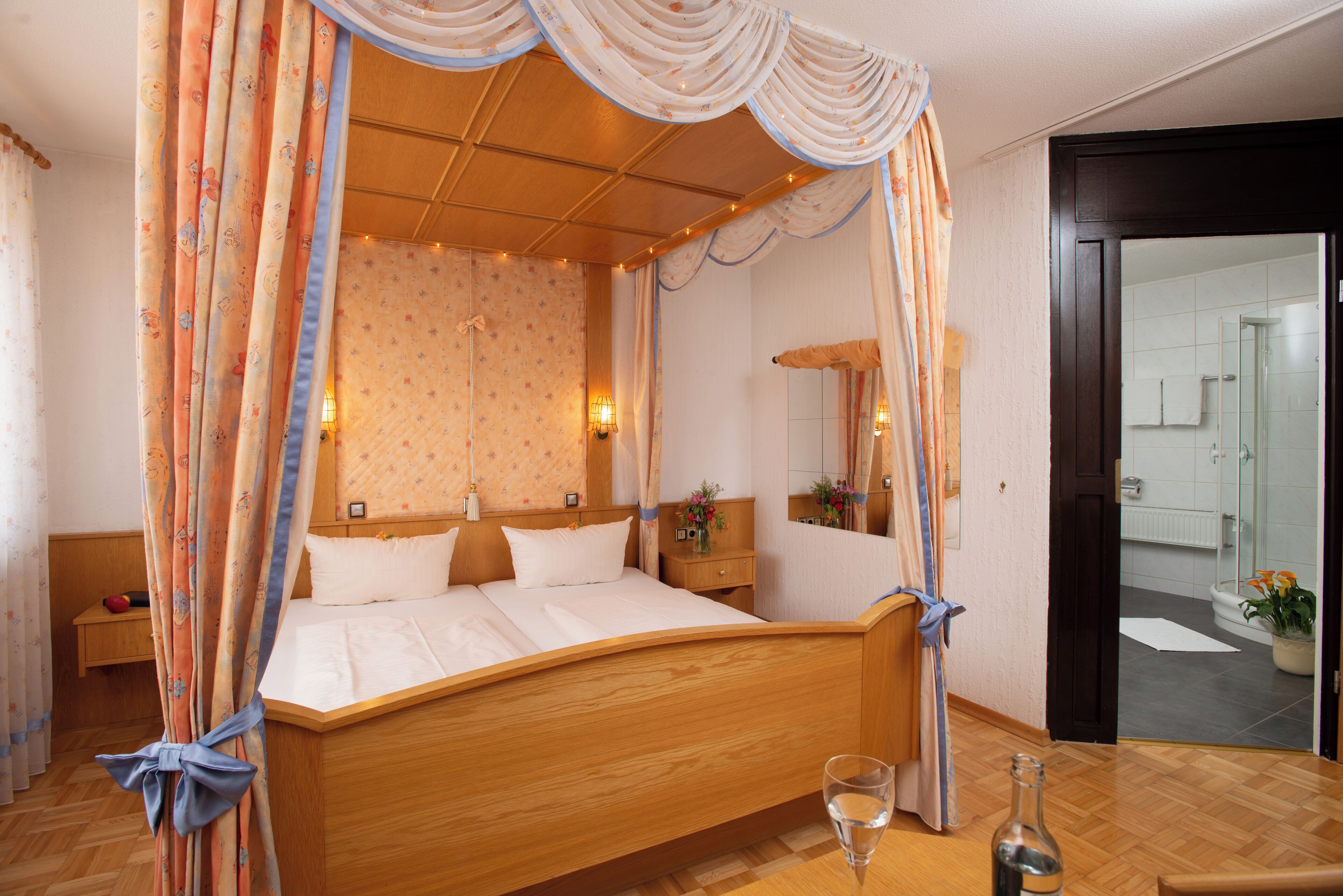 Blackout curtains, iron/ironing board, free WiFi