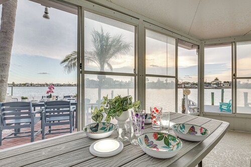 Ocean View, Pool & Boat Dock: Indian Rocks Retreat