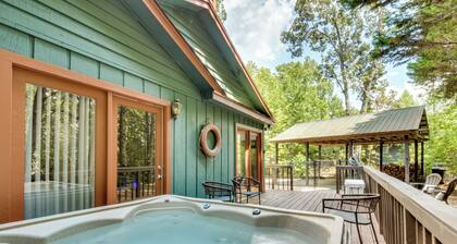 Dock & Hot Tub at Fair Play Hideaway!
