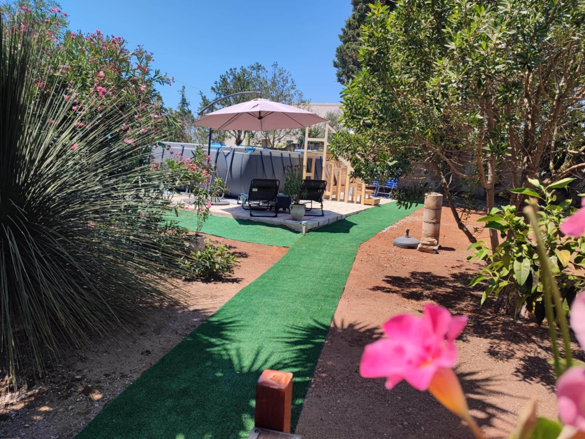 Overnatningsstedets område