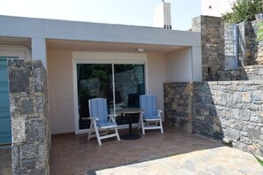 Terrace/patio - Petfriendly studio with sea view (Elounda)