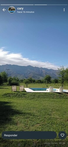 Spacious cabins with mountain view, 5 min from Nono.