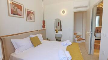 2 chambres, fer et planche Ă repasser, Wi-Fi, draps fournis