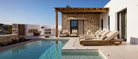 Villa Aethera Milos | ลานระเบียง/นอกชาน