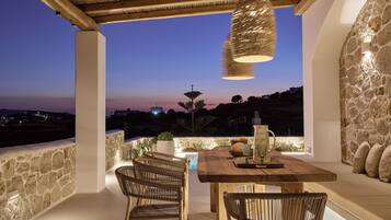 Villa Aethera Milos | Terassi/patio