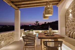 Villa Aethera Milos | Terrace/patio