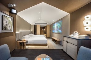 Executive Twin Room, 2 Double Beds, Private Bathroom, City View