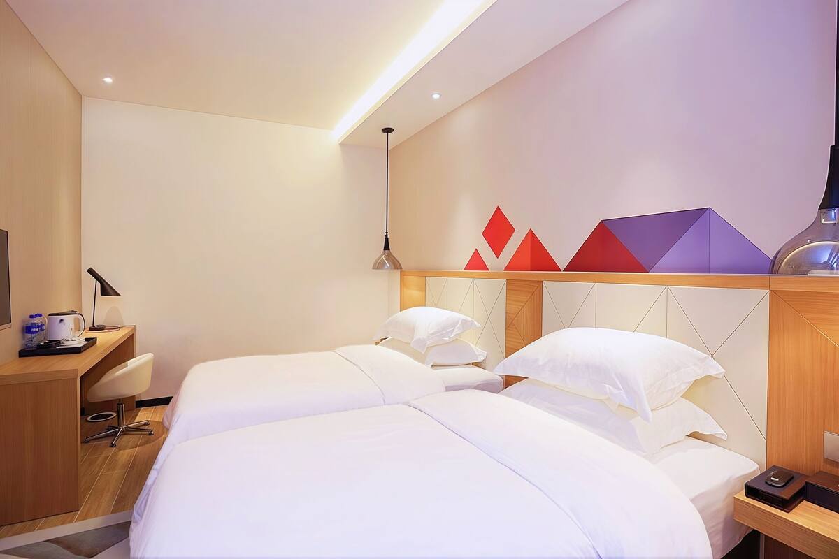 Standard Twin Room, No Windows | View from room