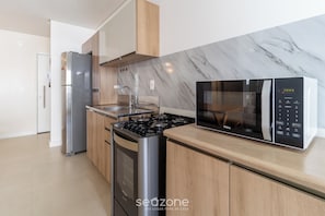 Basic-lejlighed | Privat køkken