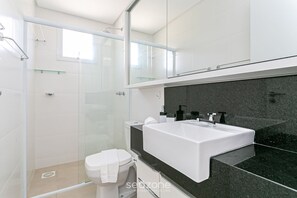 Bathroom - Apto C/churraq a 400m da Praia nos Ingleses Mdr102 (Florianópolis)