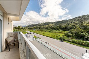 Terrace/patio - Apto C/churraq a 400m da Praia nos Ingleses Mdr102 (Florianópolis)