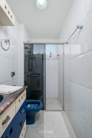 Bathroom - Apt With Grill 300m From the Beach Mdo201 (Florianópolis)