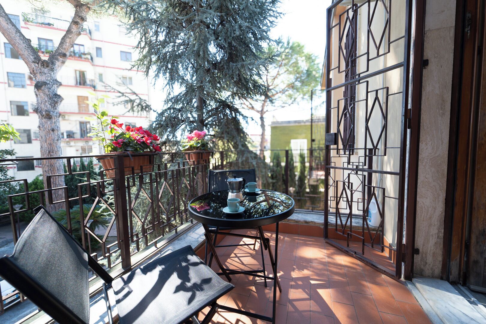 Familienzimmer, Gartenblick | Ausblick vom Zimmer