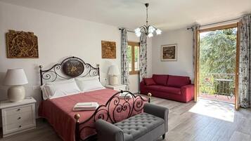 Chambre, 1 chambre, accessible aux personnes à mobilité réduite, balcon