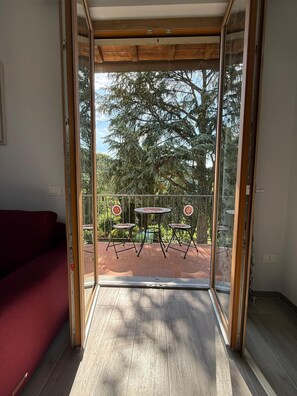 Zimmer, 1 Schlafzimmer, barrierefrei, Balkon | Balkon