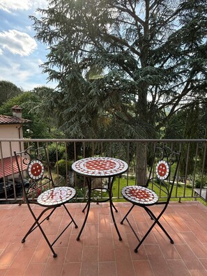 Room, 1 Bedroom, Accessible, Balcony | Outdoor dining - Room-villa Casavecchia Caselli (Dicomano)