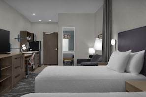 Premium bedding, laptop workspace, blackout drapes, iron/ironing board - Home2 Suites By Hilton Taylor (Taylor)