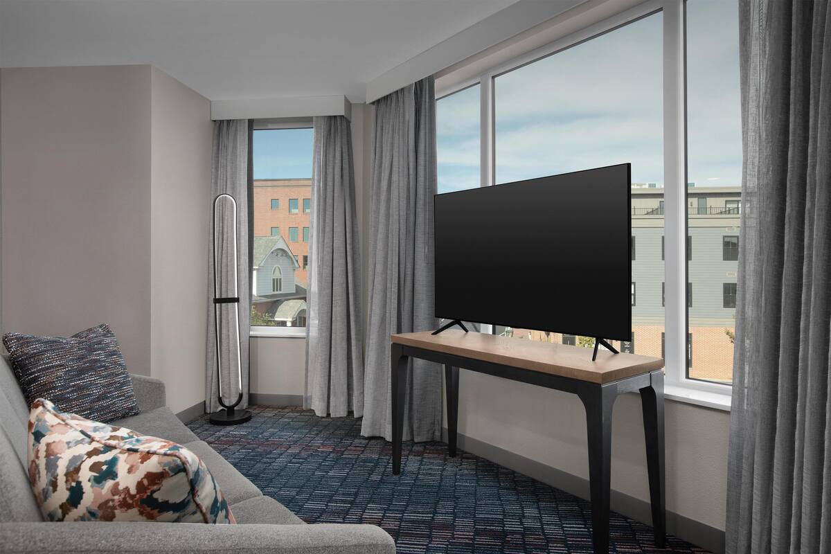 65-inch Smart TV with cable channels, streaming services