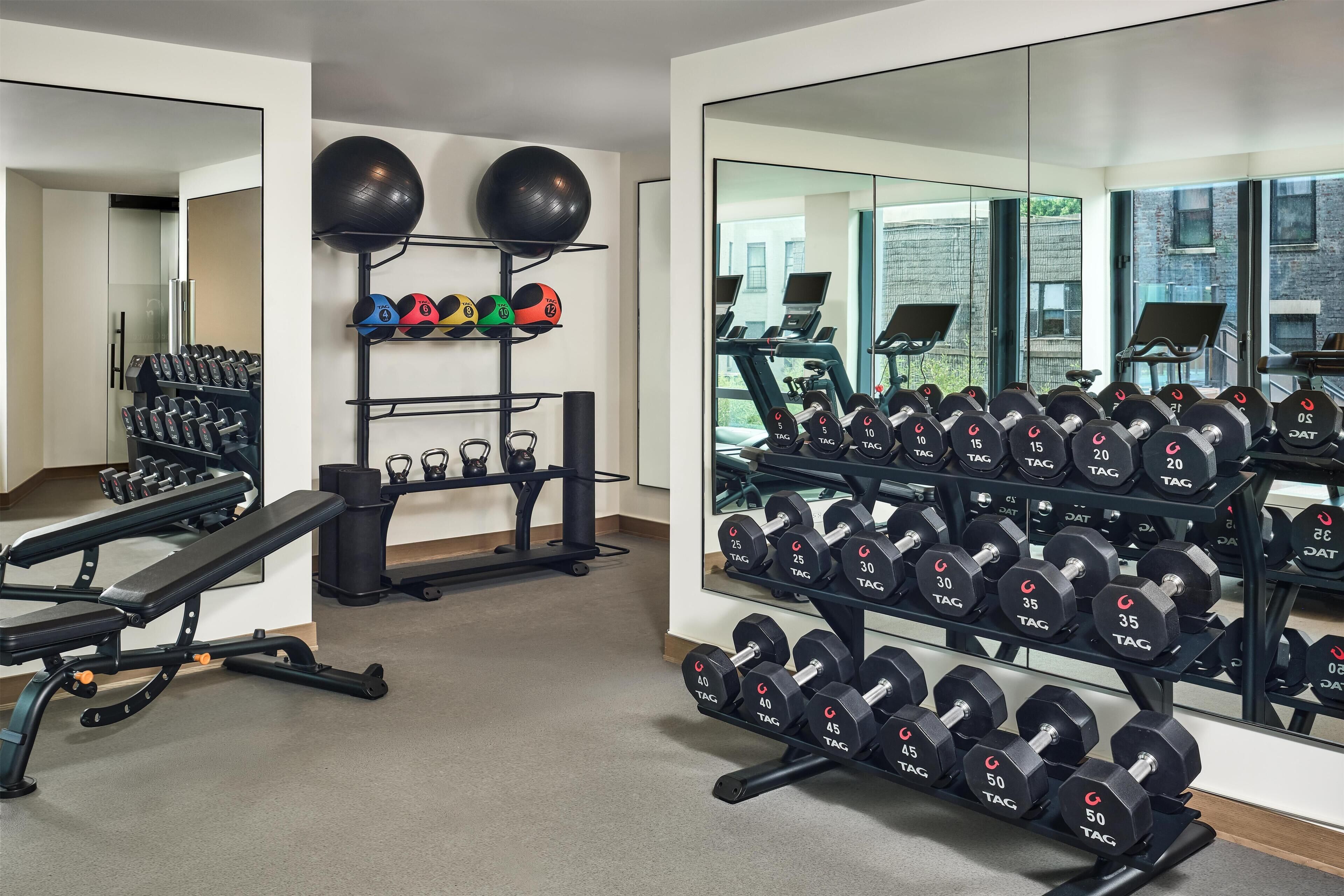Fitnessbereich