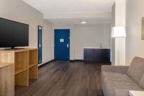 Suite, 2 queensize bedden | Woonruimte