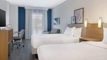 Minibar, soundproofing, iron/ironing board, free wired Internet