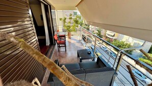 Apartment, 1 Bedroom, Balcony | Balcony - Charming 2-level Apartment in Voula With Sea & Mountain Views (Athens)