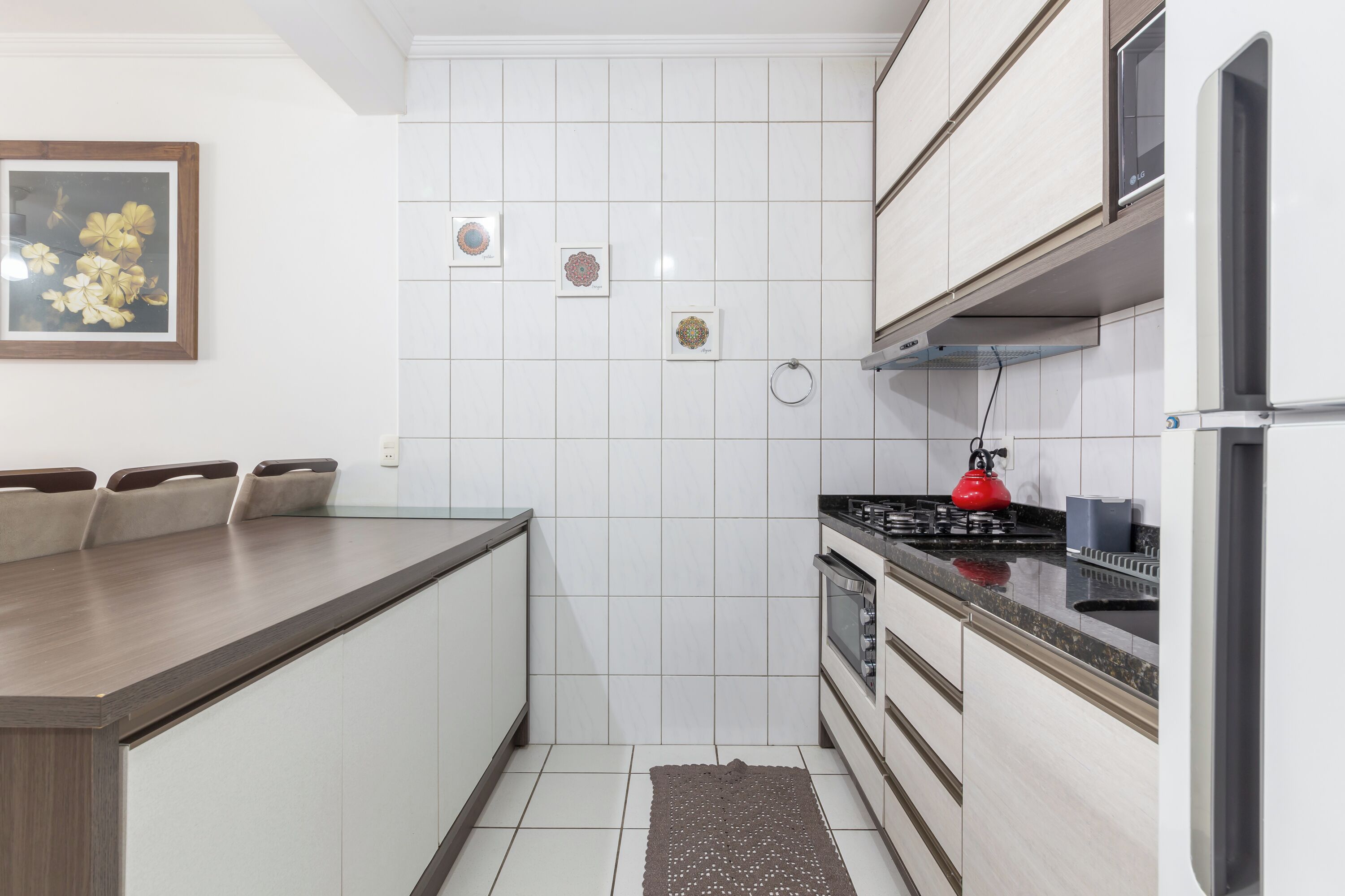 Departamento básico | Cocina privada | Utensilios de cocina 