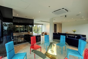 Kattohuoneisto, 2 makuuhuonetta | Terassi/patio