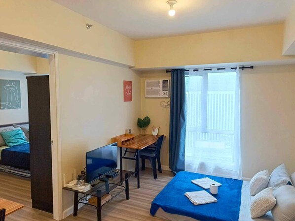 Condo, 1 Bedroom, Accessible, Patio - Avida Riala at Cebu IT Park Spacious 1 Bedroom With Fast Wifi Smart TV For 6 (Cebu City)