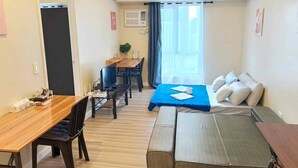 Condo, 1 Bedroom, Accessible, Patio | 1 bedroom - Avida Riala at Cebu IT Park Spacious 1 Bedroom With Fast Wifi Smart TV For 6 (Cebu City)