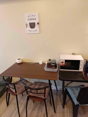 Condo, 1 Bedroom, Accessible, Patio | Dining room - Avida Riala at Cebu IT Park Spacious 1 Bedroom With Fast Wifi Smart TV For 6 (Cebu City)