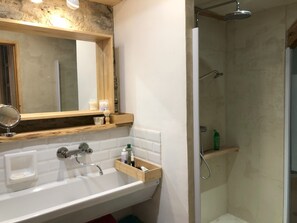 Hair dryer, towels, soap, toilet paper - Chalet de l'eau rousse le Sappey à Celliers (La Léchère)