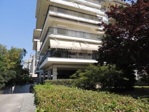 Apartamento, 3 quartos, para fumantes, sacada | Fachada