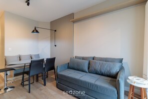 Living area - Apt Charming Prox the Beach of Canas Idf105 (Florianópolis)
